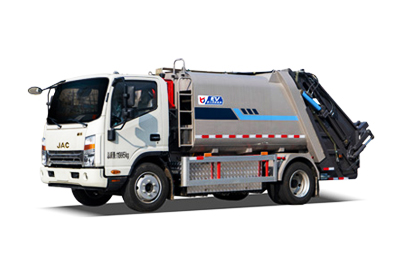 江淮帥鈴純電動壓縮式垃圾車 
