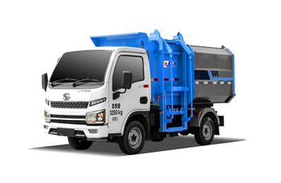 上汽躍進純電自裝卸式垃圾車 