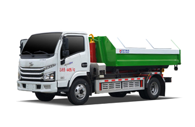 上汽躍進純電車廂可卸式垃圾車 
