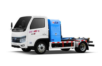 福田領(lǐng)航S1純電車廂可卸式垃圾車 
