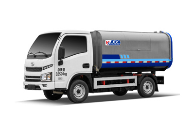 上汽躍進(jìn)純電自卸式垃圾車 