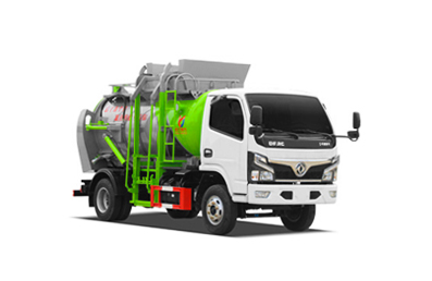 東風(fēng)D6圓罐餐廚式垃圾車 