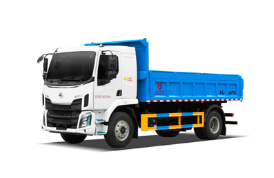 柳汽自卸式垃圾車 