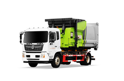 東風天錦車廂可卸式垃圾車 