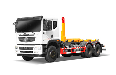 東風華神后雙橋車廂可卸式垃圾車 