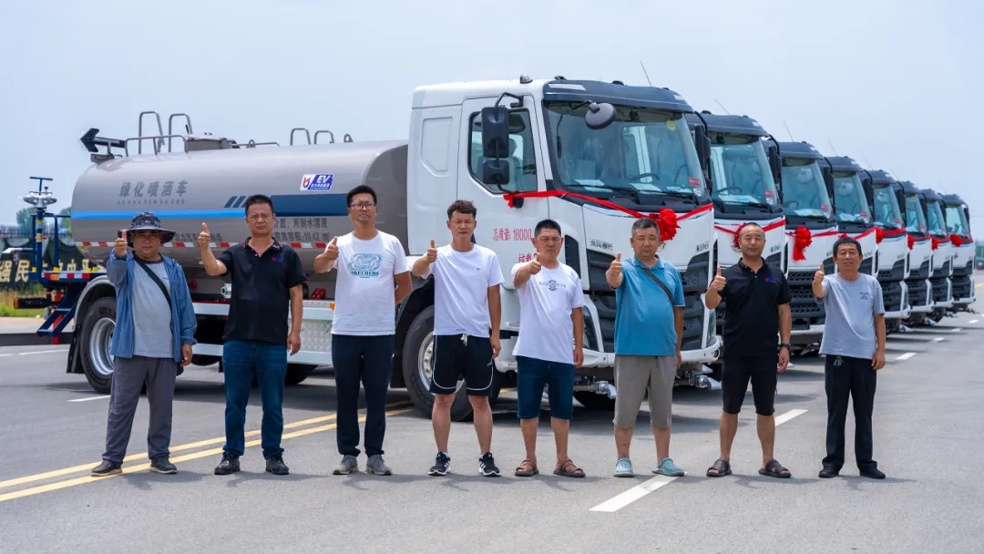 【新能源批量】發(fā)車！凱力風(fēng)新能源為河北環(huán)衛(wèi)電動化按下“加速鍵”！